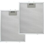 2 pi�ces 5 couches filtre pour hotte aspirantes, 320mm x 260mm filtre de hotte universel en aluminium ...