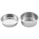 2 pi�ces 51mm machines � caf� en acier inoxydable pressuris� filtre panier poudre sans fond porte - filtre ...
