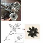 2 pi�ces 563152k000fff pour hyundai kia forte berline coupleur de colonne de direction flexible
