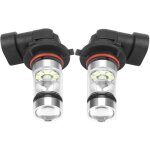 2 pi�ces 9006 / hb4 100w blanc led haute luminosit� phares ampoules kit antibrouillard voiture conduite ...
