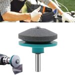 2 pices affuteur lame tondeuse gazon universel aiguiseur de tondeuse accessoires pour tondeuses , bleu ...