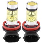 2 pi�ces de ampoules led 100w ultra - lumineuses pour voiture, lampe de phare et brouillard (lumi�re ...