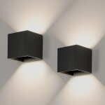 2 pièces applique murale led exterieur appliques murales interieures avec angle réglable éclairage mural ... 2 pièces applique murale led exterieur appliques murales interieures avec angle réglable éclairage mural ...