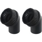 2 pi�ces d'aspirateur t�te de brosse ronde en polypropyl�ne diam�tre int�rieur 44 mm pour aspirateurs ...