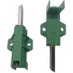 2 pi�ces balais de charbon verts pour machines � laver balais de charbon pour machines � laver balais ...