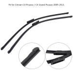 2 pi�ces balais d'essuie - glace avant gauche et droite pour citroen c4 picasso / c4 grand picasso 09 ...