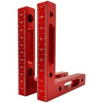 2 pi�ces de bloc en l de positionnement carr� � 90 degr�s pince coulissante droite outils de travail ...