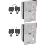 2 pi�ces bo�te de commutation � cl�, kimiss cl� de serrure de porte de volet roulant en acier inoxydable ...