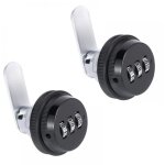 2 pi�ce cam cabinet code lock, verrouillage tiroir mot de passe, serrure armoire m�canique