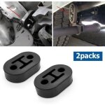 2 pi�ces cintre d'�chappement, support d'�chappement en caoutchouc, silent bloc echappement universel ...