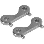 2 pi�ces cl� de remplissage de pont de bateau en acier inoxydable pour r�servoir d'essence, d'eau et ...