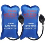 2 pi�ces coussin gonflable pour bricolage, pompe � air wedge pour installation de portes et fen�tres, ...