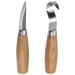 2 pi�ces couteau � crochet de sculpture bois, xu, outils d�couper cuill�re pour sculpteurs cuill�res ...