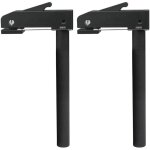 2 pi�ces ensemble pince fixation travail bois r�glable, 20mm serre joint menuisier, colonne de support ...