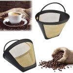 2 pièces filtre à café taille 4 filtre à café permanent filtre à café en acier inoxydable panier en maille ... 2 pièces filtre à café taille 4 filtre à café permanent filtre à café en acier inoxydable panier en maille ...