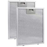 2 pi�ces filtres de hotte cuisine filtre d'a�ration d'extracteur en m�tallique 320x260mm hottes � graisse ...