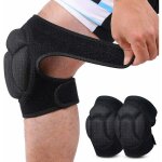 2 pices genouillres de protection, anti - collision ponge paisse genouillere pour jardinage, travaux, ...