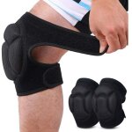 2 pi�ces genouill�res de protection, anti - collision �ponge �paisse genouillere pour jardinage, travaux, ...