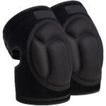 2 pices genouillres de protection, anti - collision ponge paisse genouillere pour jardinage, travaux, ...