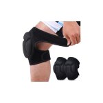 2 pi�ces genouill�res de protection, anti - collision �ponge �paisse genouillere pour jardinage, travaux, ...