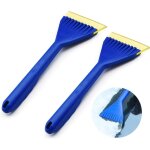 2 pi�ces grattoir � glace pour pare - brise de voiture, raclette en caoutchouc souple avec manche de ...
