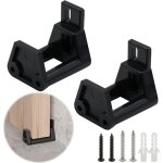 2 pices guide plancher rail rglable portes d'curie - ajustable mur porte coulissante au sol les grange ...