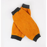 2 pi�ces jardinage soudure soudure �claboussures �pine preuve en cuir longues manchettes manches manchon ...