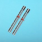 2 pi�ces jauge de couture jauge coulissante en m�tal outil de mesure de couture r�gle de jauge de courtepointe ...