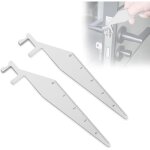 2 pi�ces kit de crochetage, crochetage serrure pompier outils, kit crochetage serrure outil levier polyvalent, ...