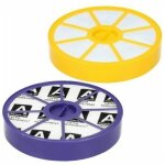 2 pices kit de filtres hepa anti - allergie avant et aprs - moteur pour aspirateurs dyson dc05 dc08 ...