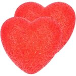 2 pi�ces lampe led forme c?ur rouge veilleuse de table petite lumi�re ambiance douce pour chambre et ...