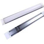 2 pi�ces led bande lumi�re super brillante lumi�re fluorescente support anti - poussi�re barre lumineuse ...