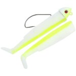 2 pi�ces leurres souples simulation t�te de poisson app�t pour p�che en mer