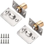 2 pi�ces loqueteau � bille, acier inoxydable fermoir loquet bille pour porte loquet bille r�glable roller ...