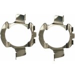 2 pi�ces m�tal led h7 ampoules adaptateurs support de base de lampe clip de support pour quasquai / polo ...