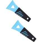 2 pi�ces mini spatulepp en plastique balai � neige pour voiture d�neigeur de pare - brise de voiture ...