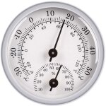 2 pi�ces mini thermom�tre int�rieur ext�rieur hygrom�tre sans fil 2 - en - 1