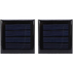 2 pi�ces panneaux solaires miniatures 2v 210ma, cellules photovolta�ques 40x40mm pour diy, jouets �lectriques ...