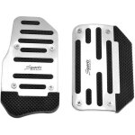 2 pi�ces p�dale d'acc�l�rateur � gaz et de frein couvre - pied antid�rapant pour voiture transmission ...