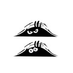 2 pièces peeking monster effrayant yeux autocollant de voiture peeking elf decal imperméable sourire ... 2 pièces peeking monster effrayant yeux autocollant de voiture peeking elf decal imperméable sourire ...