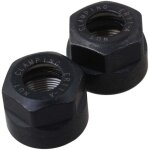 2 pi�ces pince de serrage er11 type a �crou cnc tour fraisage m14x0. 75mm