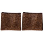 2 pi�ces plaque adh�sive de repose - fl�che pour arc traditionnel, accessoires de tir en ext�rieur marron ...