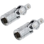 2 pi�ces poign�e d'angle adaptateur manuel automatique outil de pi�ce rotative une cl� � cardan hexagonal ...