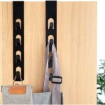 2 pièces porte manteau pour porte, patère de porte à suspendre 4 crochets, porte manteau porte sans percer, ... 2 pièces porte manteau pour porte, patère de porte à suspendre 4 crochets, porte manteau porte sans percer, ...