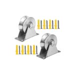 2 pièces poulie de levage mouflage inox, v - poulies simple pour cable, 48mm poulie avec roulements, ... 2 pièces poulie de levage mouflage inox, v - poulies simple pour cable, 48mm poulie avec roulements, ...