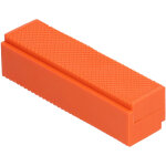 2 pi�ces prot�ge - m�choires abs avec rainures en v et aimants pour �tau d'�tabli 4, 5 pouces