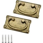 2 pices r & eacute tro bronze armoire tiroir poignes meubles de cuisine boutons pour armoire tiroirs ...
