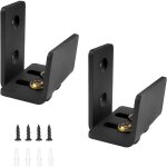 2 pi�ces rail porte coulissante, durable et facile � installer, rail coulissant, syst�me de montage mural, ...