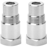 2 pi�ces rallonges de capteur d�trompeur lambda m18 x 1, 5 mm, adaptateur de capteur avec filtre o2, ...