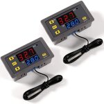 2 pièces régulateur de température numérique w3230 ac 110 v - 220 v, interrupteur de commande de thermostat ... 2 pièces régulateur de température numérique w3230 ac 110 v - 220 v, interrupteur de commande de thermostat ...